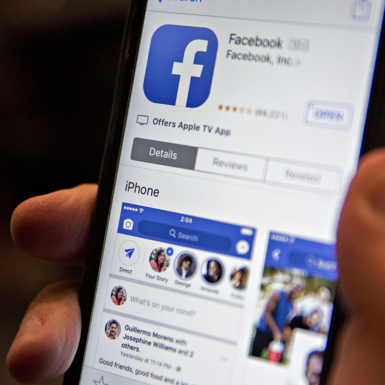 how to deactivate facebook on iphone